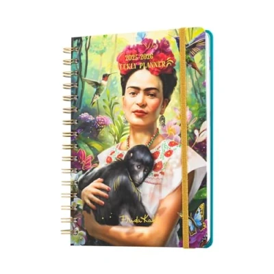 Afbeelding van Frida Kahlo School Agenda 2025 2026 ( aug juli )