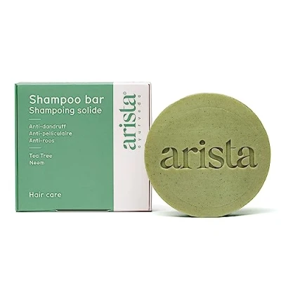 Image de Arista Shampoing Solide Antipelliculaire Tea Tree, Feuille de Neem &amp; Arnica Sans Sulfate Shampooing Vegan