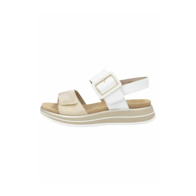 Afbeelding van Remonte D1j53 Sandales pour femme, Blanc Kombi 80, 36 EU