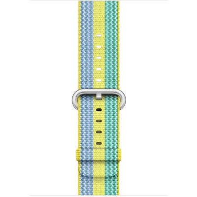 Afbeelding van Apple origineel Woven Nylon Watch 42mm / 44mm 45mm 49mm Pollen MPW62ZM/A
