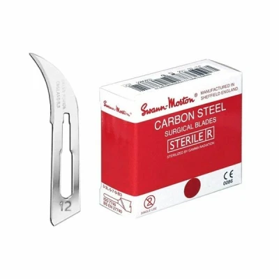 Afbeelding van Swann Morton Scalpelmesjes Steriel Mesnummer 12 REF 0204