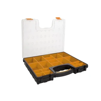 Afbeelding van Plastic sorteerdoos met uitneembare vakken 420 x 335 65 mm Velleman