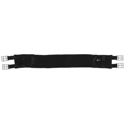Afbeelding van Horka Singel Poly Rib Veelzijdig Zwart/Zilver 100cm