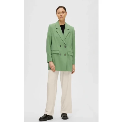 Afbeelding van Selected Femme Broek, Dames, Maat: 34, Sandshell
