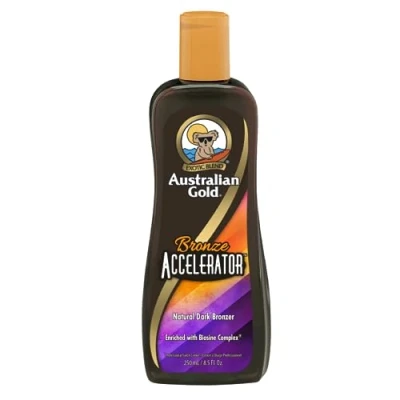 Afbeelding van Australian Gold Bronze Accelerator Zonnebankcrème 250 ml zonnebank bescherming snelbruiner
