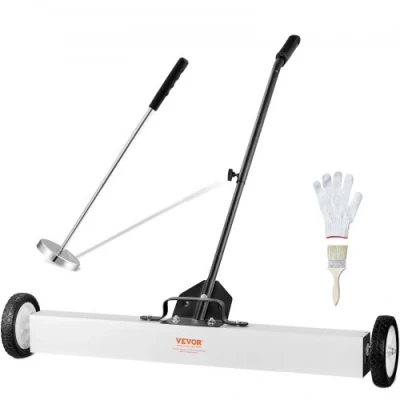 Image de VEVOR Balayeuse Magnétique Télescopique 91 cm Outil de Ramassage Vis Métaux