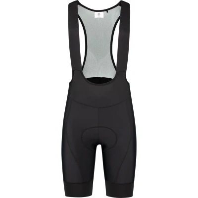 Afbeelding van Rogelli Essential II Korte Fietsbroek Met Bretels Dames Zwart Maat XL