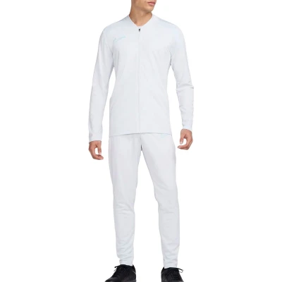 Afbeelding van Nike Performance SUIT SET Trainingspak, Heren, Maat: Small, Photon dust/light smoke grey/dynamic turquoise