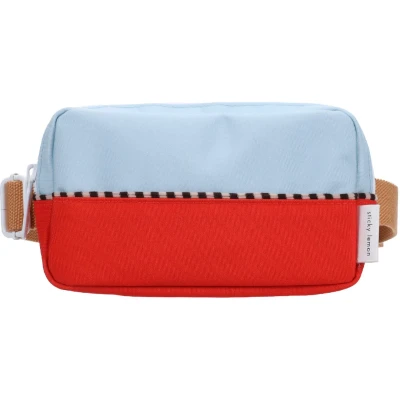Afbeelding van Sticky Lemon Fanny pack colourblocking zissou blue + red hat