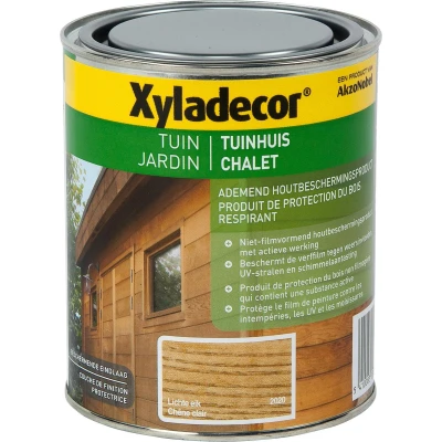 Afbeelding van Xyladecor houtbeits tuinhuis 0,75l lichte eik