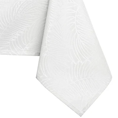 Afbeelding van AmeliaHome Gaia Tafelkleed, lotuseffect, waterafstotend, polyester, 140 x 260 cm, wit