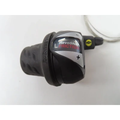Afbeelding van Draaiversteller SIS (links) 3 speed Shimano Tourney SL RS36 zwart/zilver