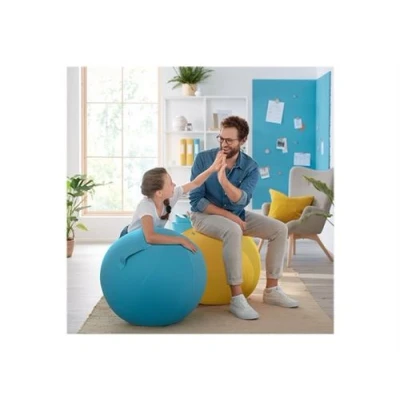 Image de Leitz Ergo Cosy Ballon d&#039;exercice diamètre de 65 cm bleu calme