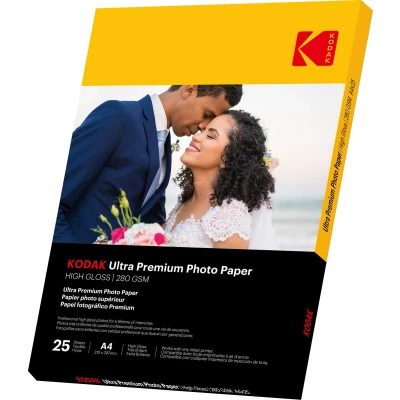 Afbeelding van Kodak Fotopapier Ultra Premium High Glossy 280g/m² A4 25 vellen