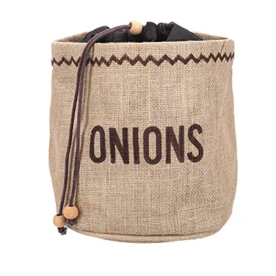 Afbeelding van KitchenCraft Natural Elements Juten Zak voor Uien, Jute, Bruin, 20 x Centimeter