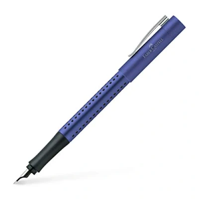 Afbeelding van vulpen Faber Castell Grip 2011 blauw F FC 140907