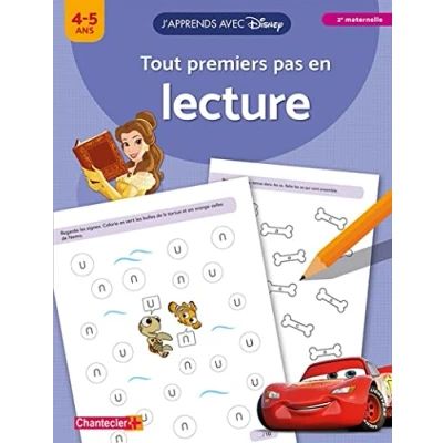 Afbeelding van Disney J&#039;apprends avec Tout premiers pas en lecture (4 5 a.)