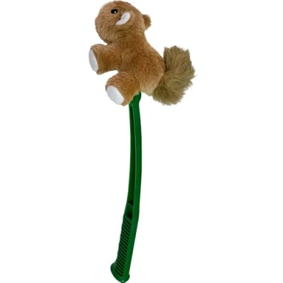 Afbeelding van FLINGERZTM gooispeelgoed Furry Eekhoorn 59x14x9 hondenspeelgoed