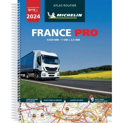 Image de Atlas France PRO 2024 (A4 Spirale)