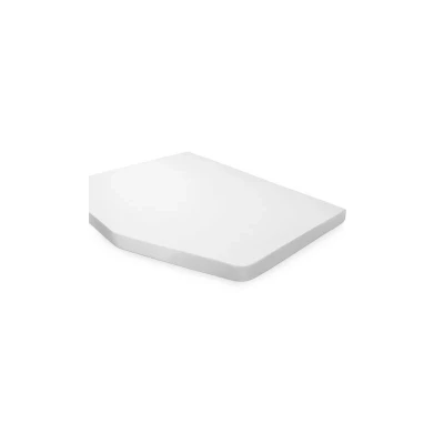 Afbeelding van Walra Travel Molton Cotton Cover Frans bed links 130/160x180/210 Wit