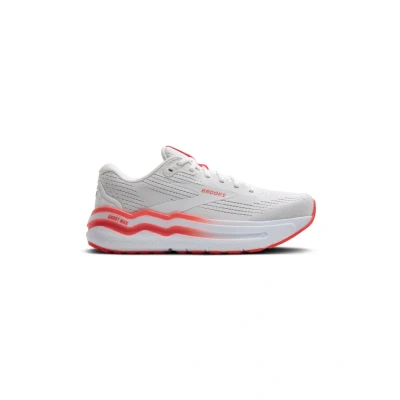 Afbeelding van Brooks Ghost MAX 2 Hardloopschoenen voor op de weg, Dames, Maat: 35.5, White hot coral Textiel