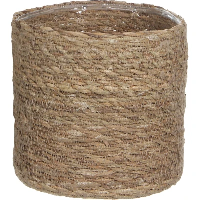 Afbeelding van Atlantic Mand voor Planten H20 x Ø20 cm Zeegras Lichtbruin
