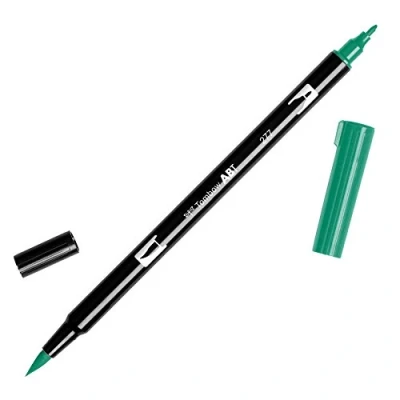 Afbeelding van Tombow ABT dubbele brushpen dark green 277