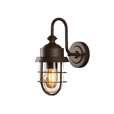 Afbeelding van Konstsmide Cerignola Rost 7351 970 Buitenlamp (wand) E27 Roest bruin