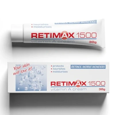 Image de Retimax 1500 Vitamine A Rétinol Crème anti âge rides pour peaux déshydratées 30 g