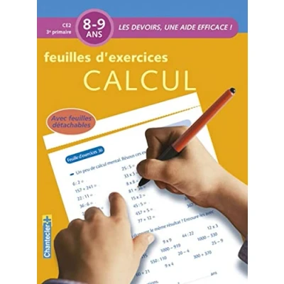 Afbeelding van Les devoirs Feuilles d&#039;ex. Calcul (8 9 a.)