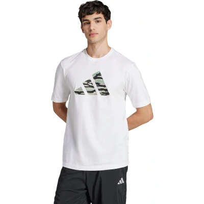 Afbeelding van adidas Sportswear Codes Graphic Tshirt print, Heren, Maat: XL, White