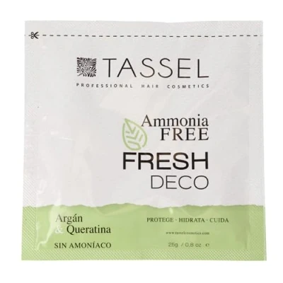 Afbeelding van TASSEL Ammoniakvrije haarkleuring met arganolie en keratine op 25 g, verlicht tot 9 tinten, gelijkmatige spoeling haarverzorging, professionele