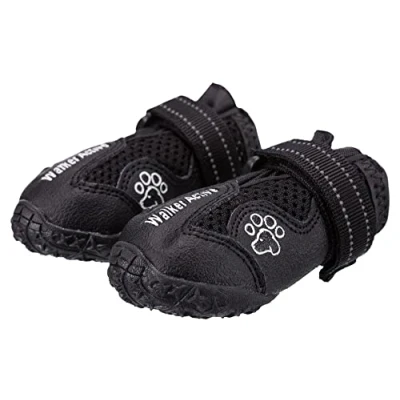 Afbeelding van Trixie Pootbescherming Walker Active Zwart M L 2 ST (398238)