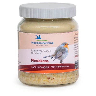 Afbeelding van Wildbird Vbn Pindakaas Meelwormen 330 g Tuinvogelvoer