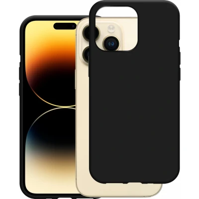 Afbeelding van Just in Case TPU Back Cover Zwart Apple iPhone 14 Pro Max