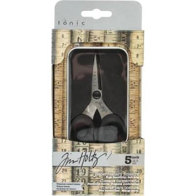 Afbeelding van Tim Holtz Haberdashery Hobbyschaar Titanium Zwart 12,3cm