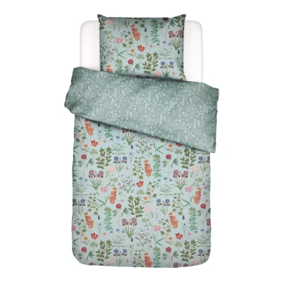 Afbeelding van ESSENZA Marigold Dekbedovertrek Pastelblauw Lits Jumeaux 240x200/220 cm