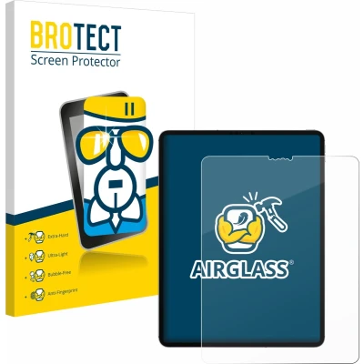 Afbeelding van BROTECT AirGlass kogelwerende glasfolie (1 Stuk, IPad 12.9 Pro), Tablet beschermfolie