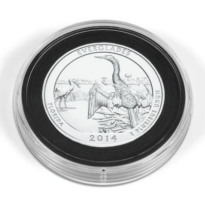 Afbeelding van Muntcapsules Rond geschikt voor munten Ø 29 76 mm.