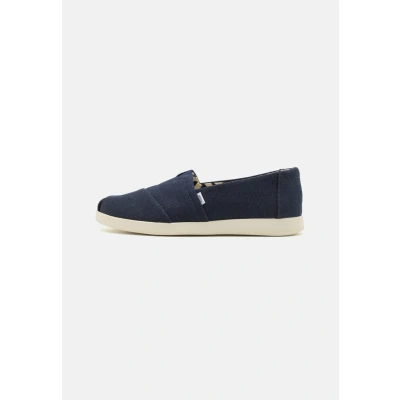 Afbeelding van TOMS Alpargata PLUS Sneakers laag, Dames, Maat: 37, Navy Textiel
