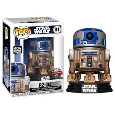 Image de Figurine POP Star Wars Dagobah R2 D2 Exclusive