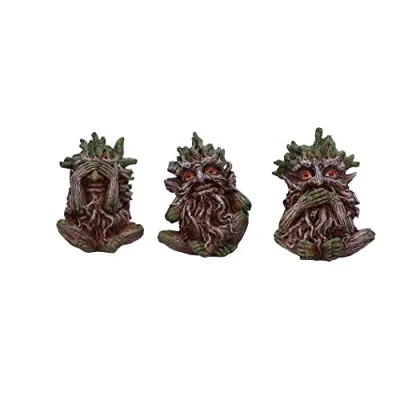 Afbeelding van Nemesis Now Three Wise Ents Figuren Spirit Boom Bruin 10 cm