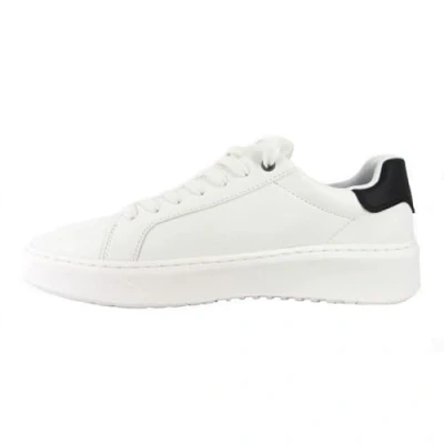 Afbeelding van Skechers Court Break Suit Sneakers Suitje Heren, Witte Duraleather