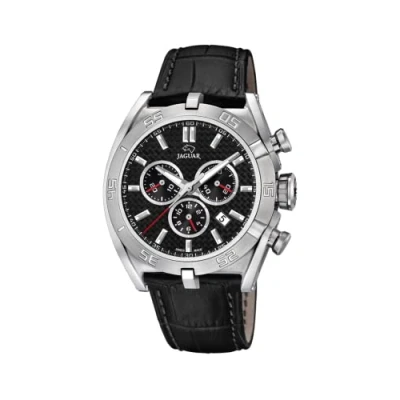 Afbeelding van Jaguar Executive horloge heren Zwart diameter 45.8 mm roestvrij staal