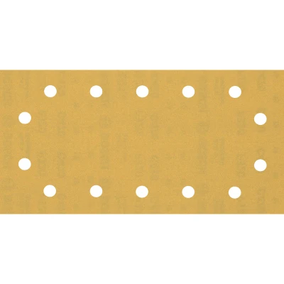 Image de BOSCH 2608900868 Feuille abrasive Expert C470 Best for Wood and Paint, 115 x 230 mm, grain 320, 14 trous (10 pcs)