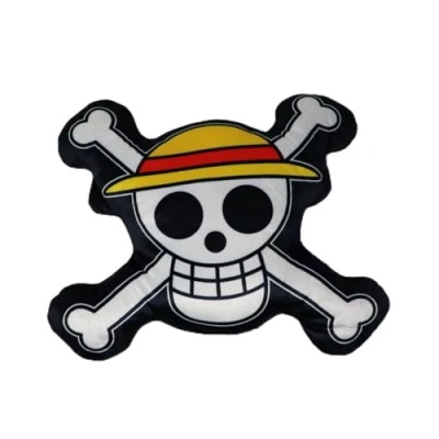 Afbeelding van Herding, Kinderkussens, One Piece sierkussen Jolly Roger 33 cm