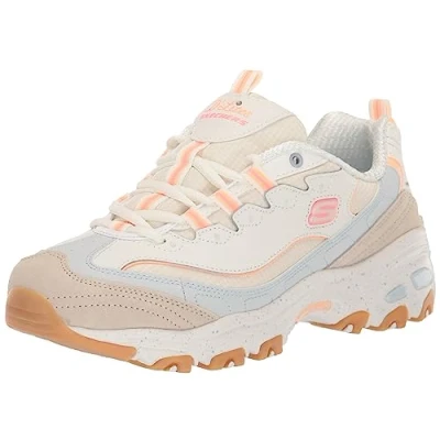 Afbeelding van Skechers D&#039;lites Bold Views VAN LITES UITZICHT IN AUDACDEFemme, Multi Trim natuurlijke lederen mesh