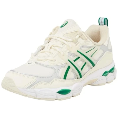 Afbeelding van Asics Sportstyle Gelnyc Utility Unisex Sneakers laag, Maat: 39, Cream/kale Imitatieleer/ textiel