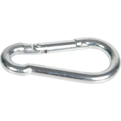 Afbeelding van Harry&#039;s Horse Karabijnhaak 80mm One Size Zilver