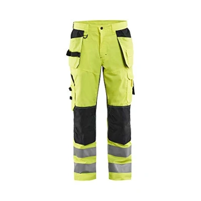 Afbeelding van Blaklader Werkbroek High Vis met ventilatie 1565 1811 Oranje/Groen D92